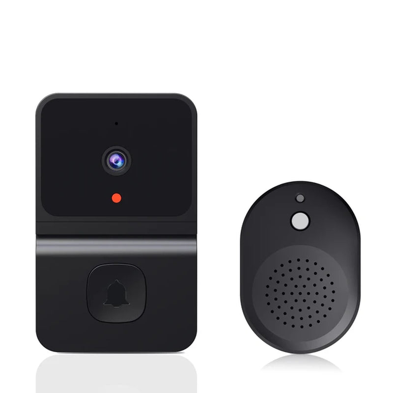 "Smart Wireless Doorbell with HD Camera and Night Vision for Home Security"