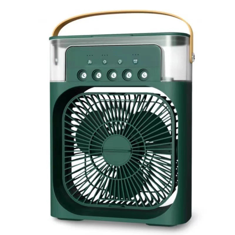 "Portable Cooling Power: Air Conditioner Fan"