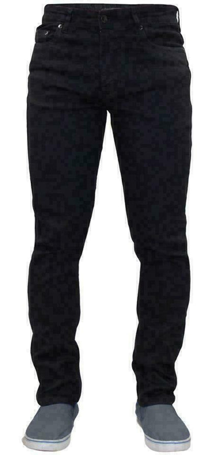 MEN FLEX SKINNY JEANS STRETCH SLIM FIT DENIM PANTS ALL WAIST & LENGTH ALL SIZES