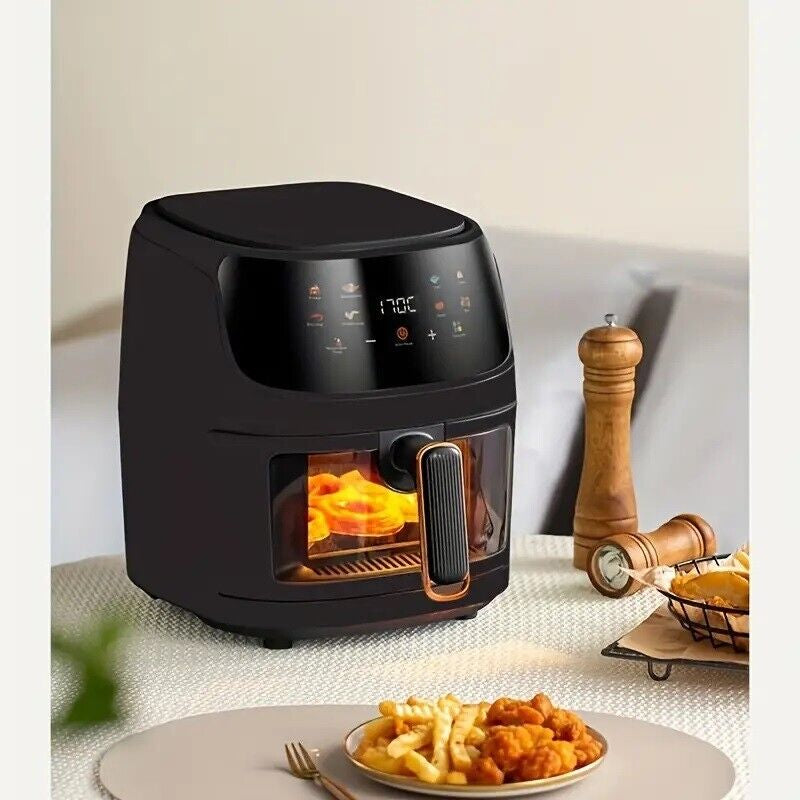 DBL MAX Digital Touch Screen Air Fryer 5 Litre Grey