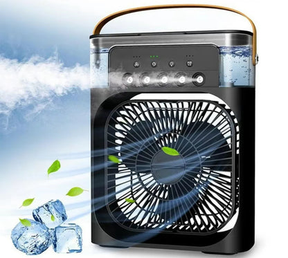 "Portable Cooling Power: Air Conditioner Fan"