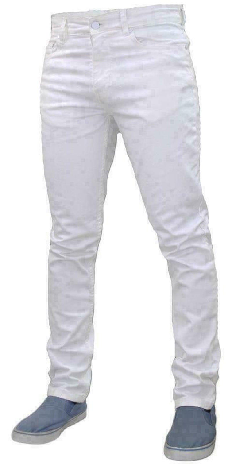 MEN FLEX SKINNY JEANS STRETCH SLIM FIT DENIM PANTS ALL WAIST & LENGTH ALL SIZES