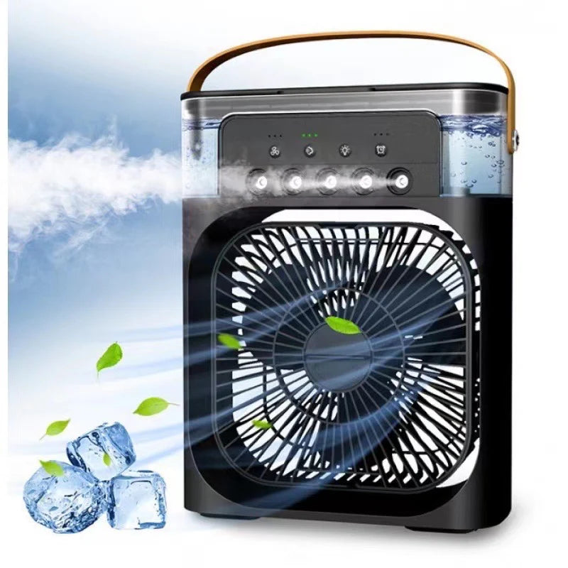 "Portable Cooling Power: Air Conditioner Fan"