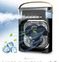 "Portable Cooling Power: Air Conditioner Fan"