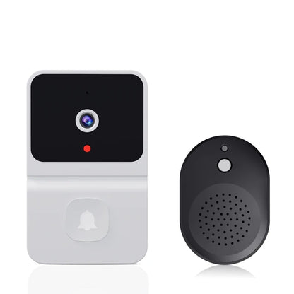 "Smart Wireless Doorbell with HD Camera and Night Vision for Home Security"